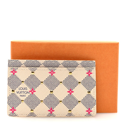 Louis Vuitton Damier Azur Studded Card Holder 7 of 7
