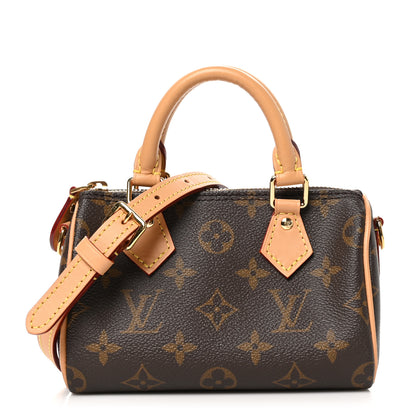 Louis Vuitton Monogram Nano Speedy Bandouliere 1 of 10