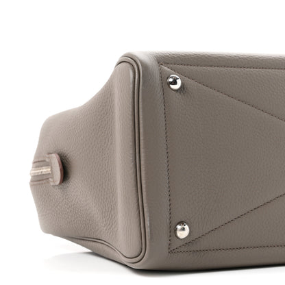 Hermes Taurillon Clemence Victoria II 35 Etain 9 of 10