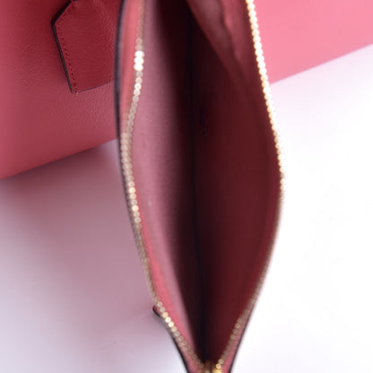 Saint Laurent Calfskin Large Shopping Tote Pale Rose 15 of 15