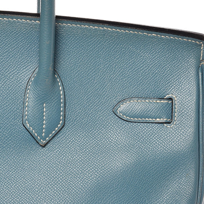 Hermes Epsom Birkin 35 Blue Jean 34 of 43