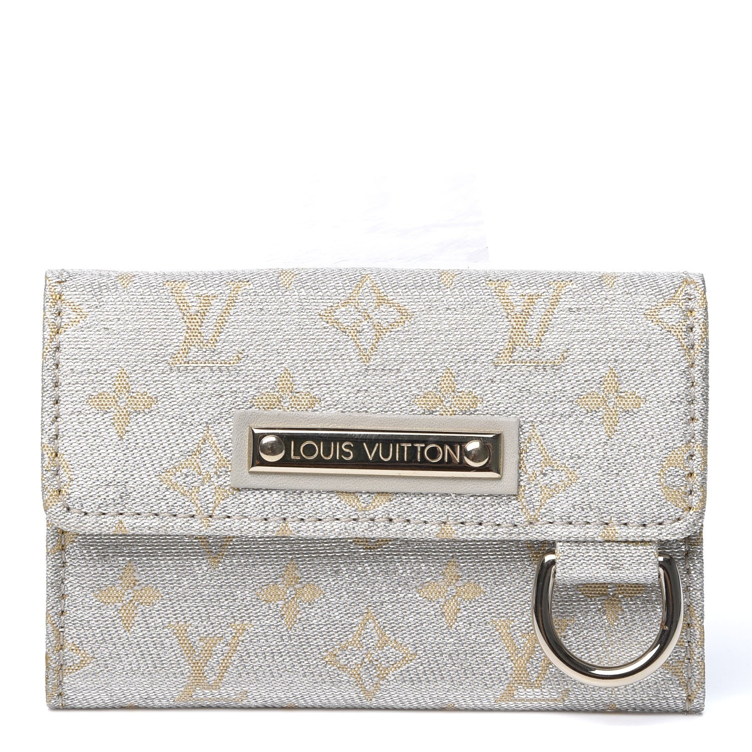 Louis Vuitton Mini Lin Shine Porte-Monnaie Wallet 1 of 9