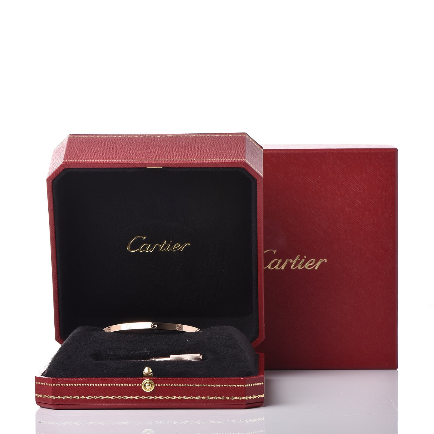 18K Pink Gold Small LOVE Bracelet 16
