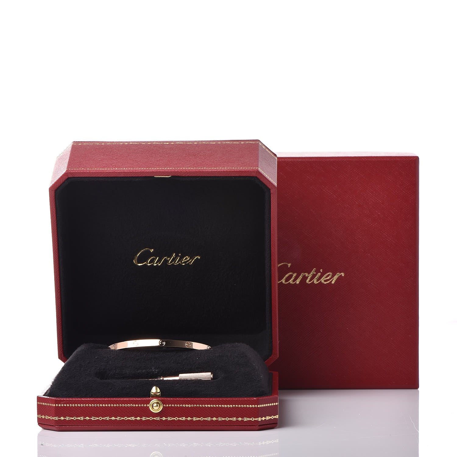 Cartier 18K Pink Gold Small LOVE Bracelet 16 7 of 7