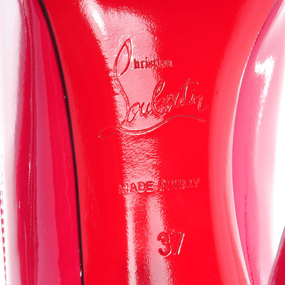 Christian Louboutin Patent Simple 100 Pumps 37 Pivoine 6 of 8