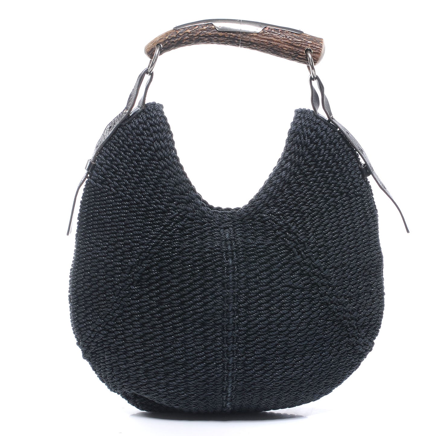 Woven Straw Mombasa Black