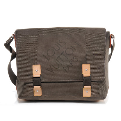 Louis Vuitton Damier Geant Loup Messenger Bag Earth 1 of 7
