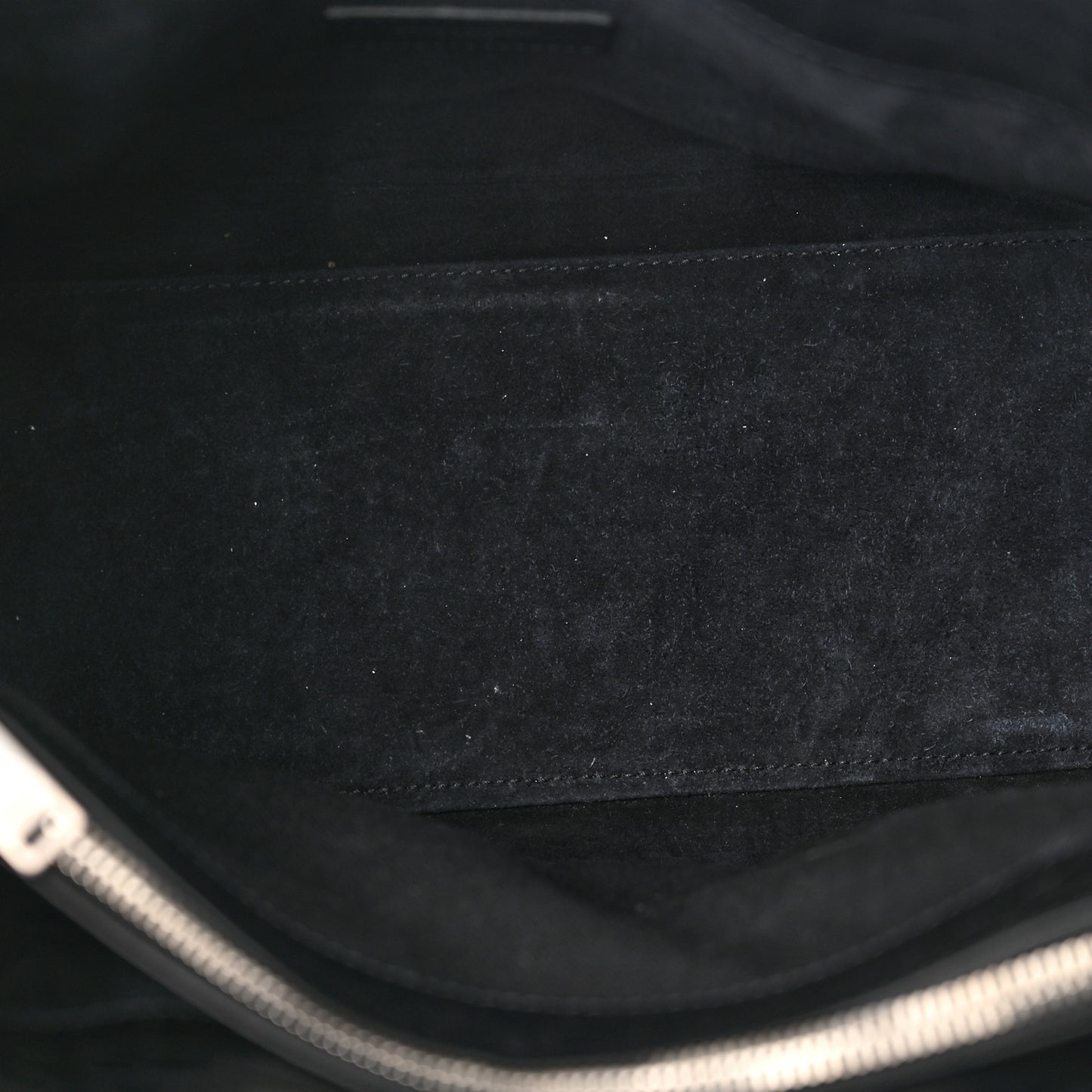 Calfskin Crocodile Embossed Small Sac de Jour Black