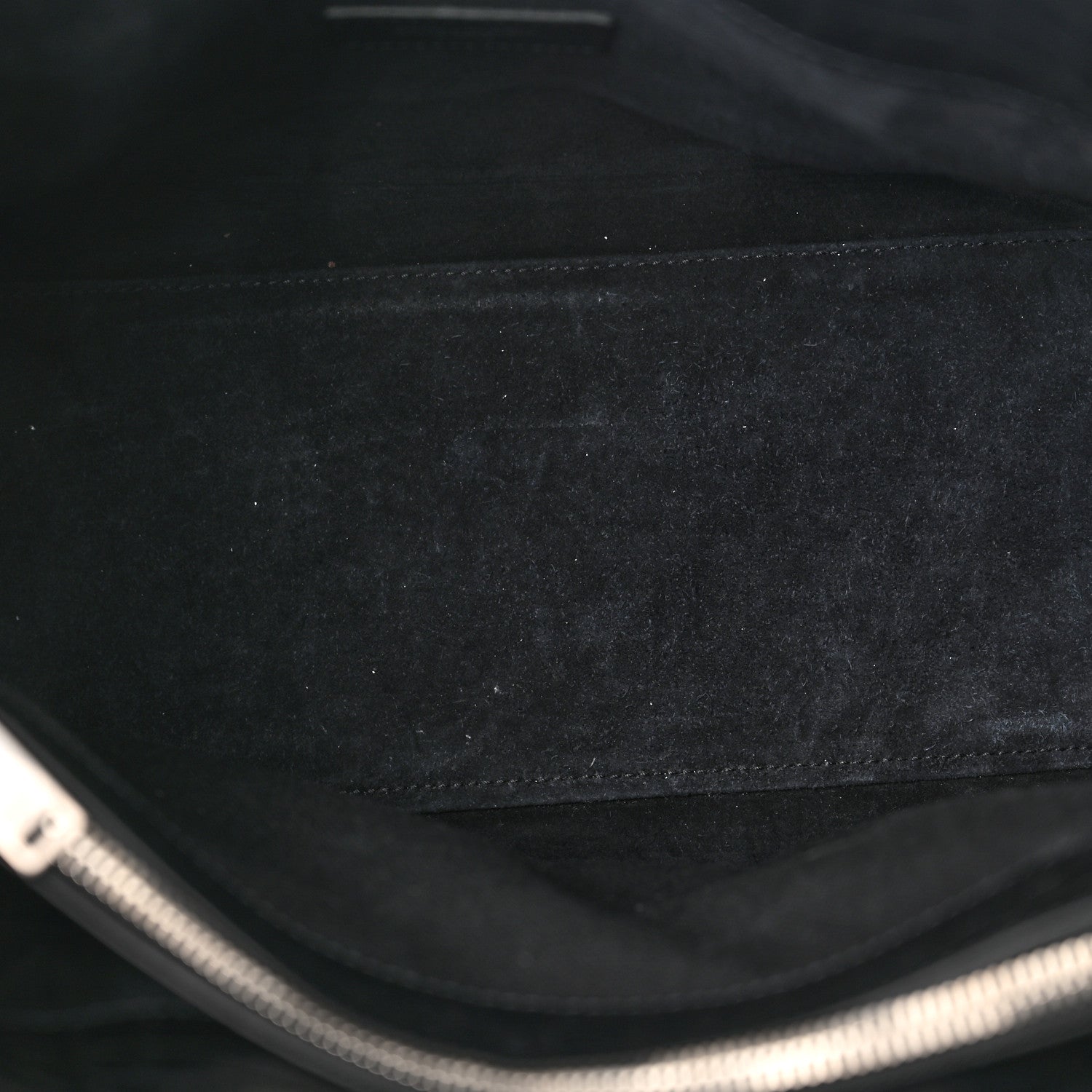 Saint Laurent Calfskin Crocodile Embossed Small Sac de Jour Black 5 of 9