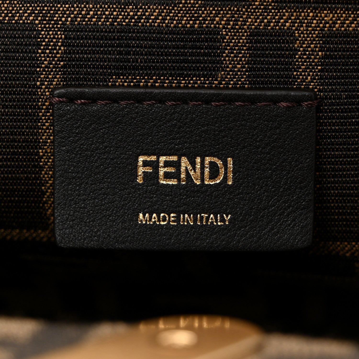 Fendi Shiny Nappa Small Fendi First Poudre 7 of 11