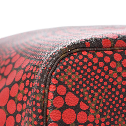Louis Vuitton Monogram Kusama Waves Neverfull MM Red 8 of 8