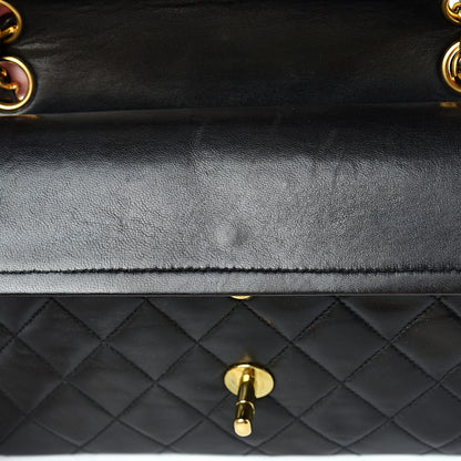 Chanel Lambskin Quilted Small Double Flap Black 11 of 15