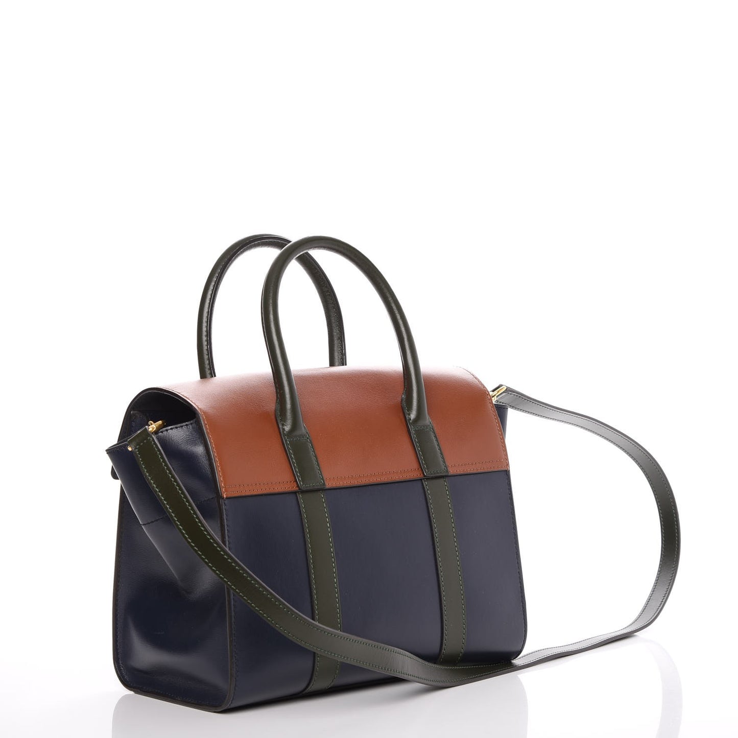 Smooth Calfskin Small New Bayswater Multicolor