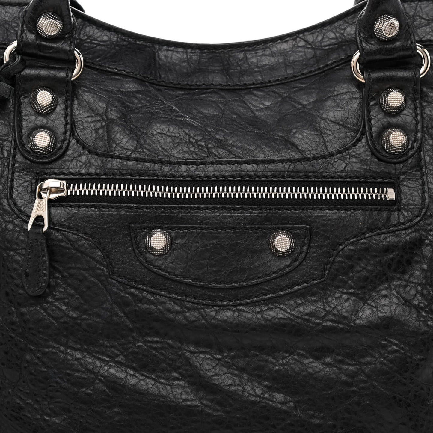 Agneau Giant 12 Silver Hardware City Black
