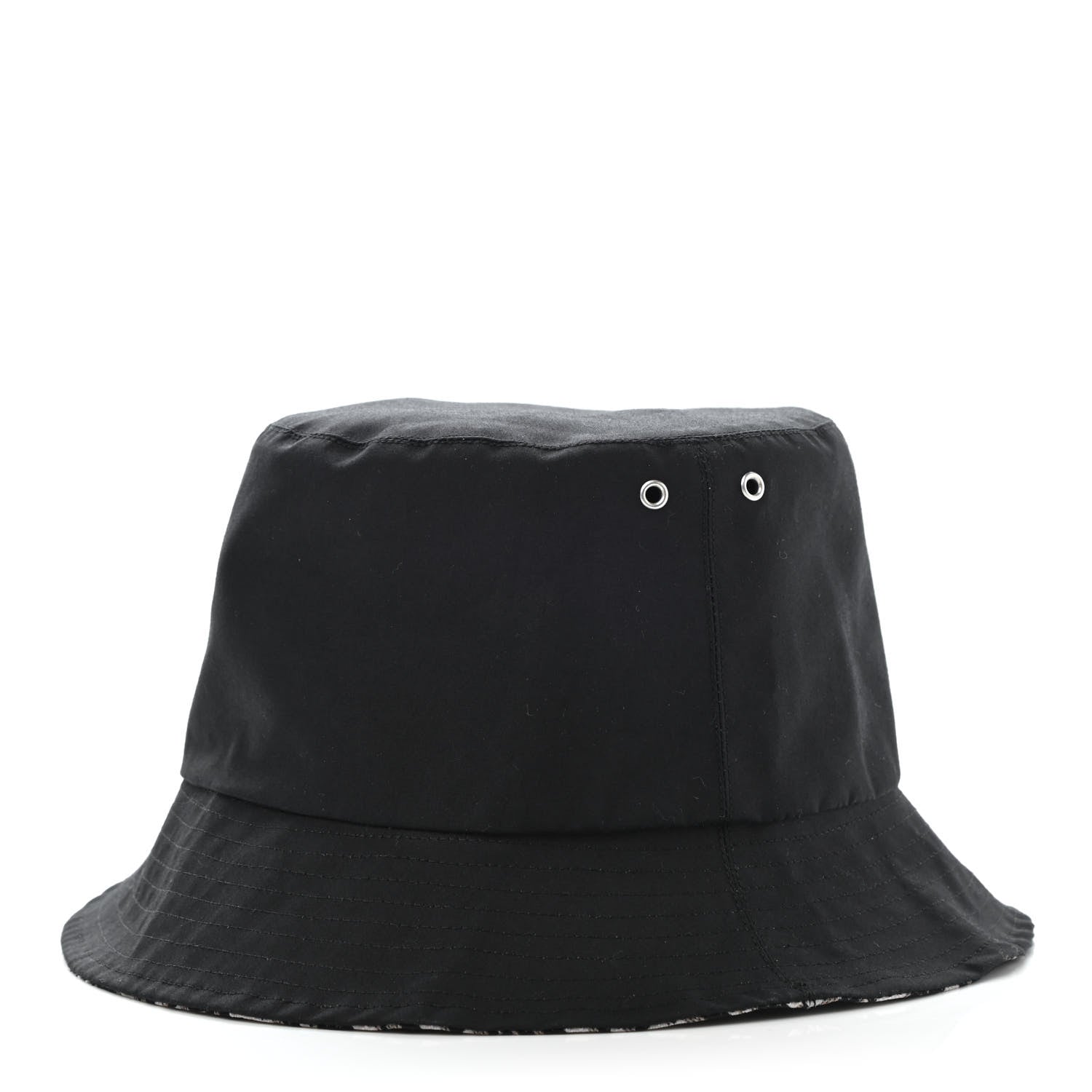 Christian Dior Oblique Reversible Teddy-D Brim Bucket Hat 58 Black 9 of 15