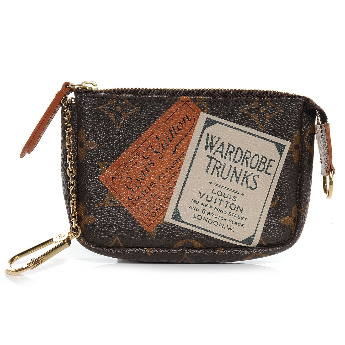 Monogram Stamp Mini Pochette Accessories