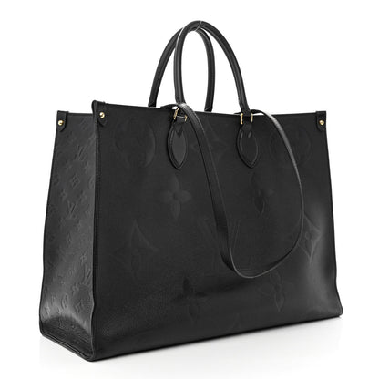 Louis Vuitton Empreinte Monogram Giant Onthego GM Black 3 of 11