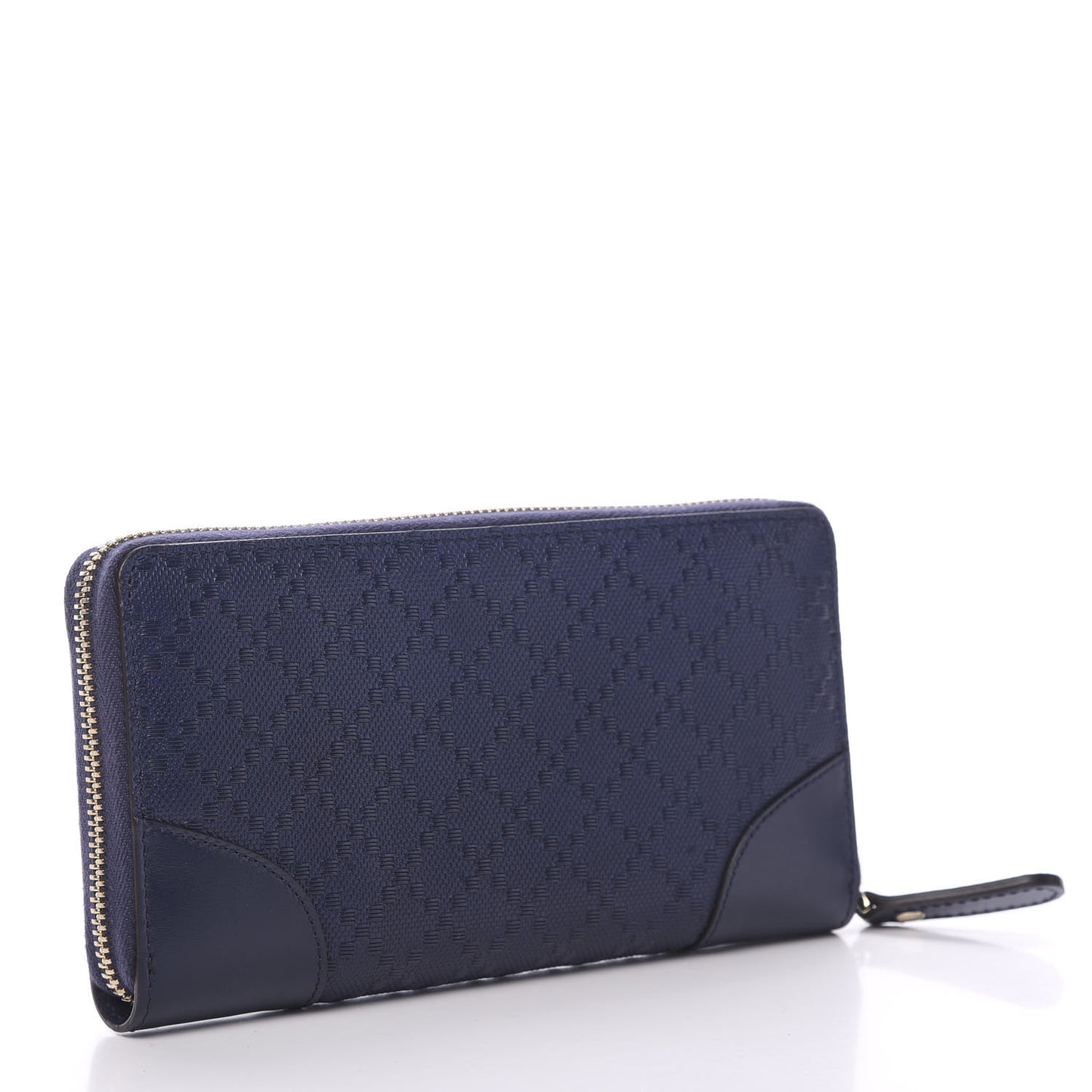 Hilary Lux Bright Diamante Zip Around Wallet Classic Marine