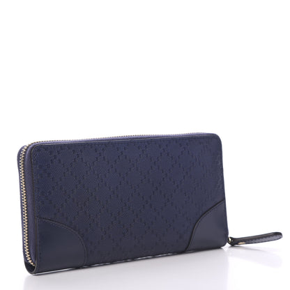 Gucci Hilary Lux Bright Diamante Zip Around Wallet Classic Marine 2 of 7