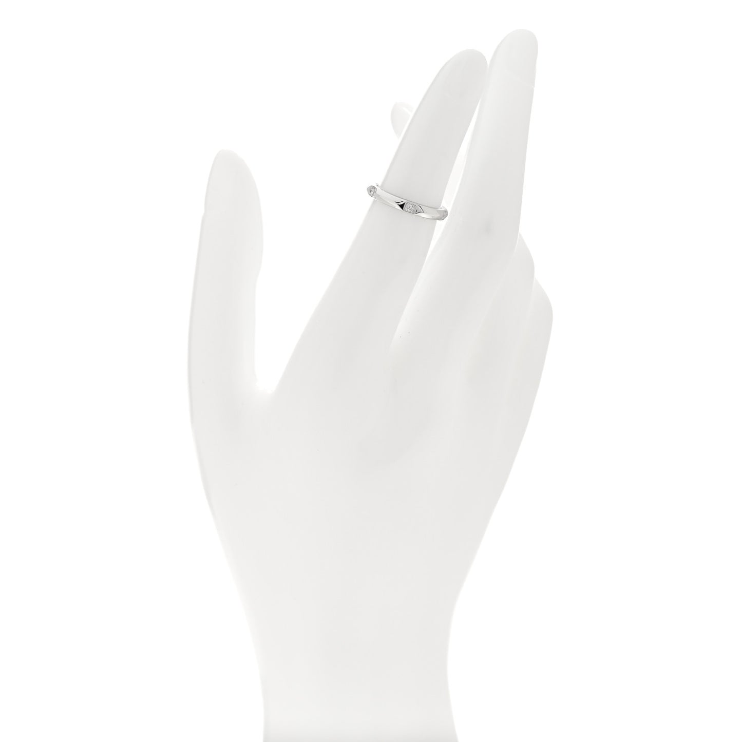 Platinum Diamond 2.5mm Tiffany True Band Ring 47 4