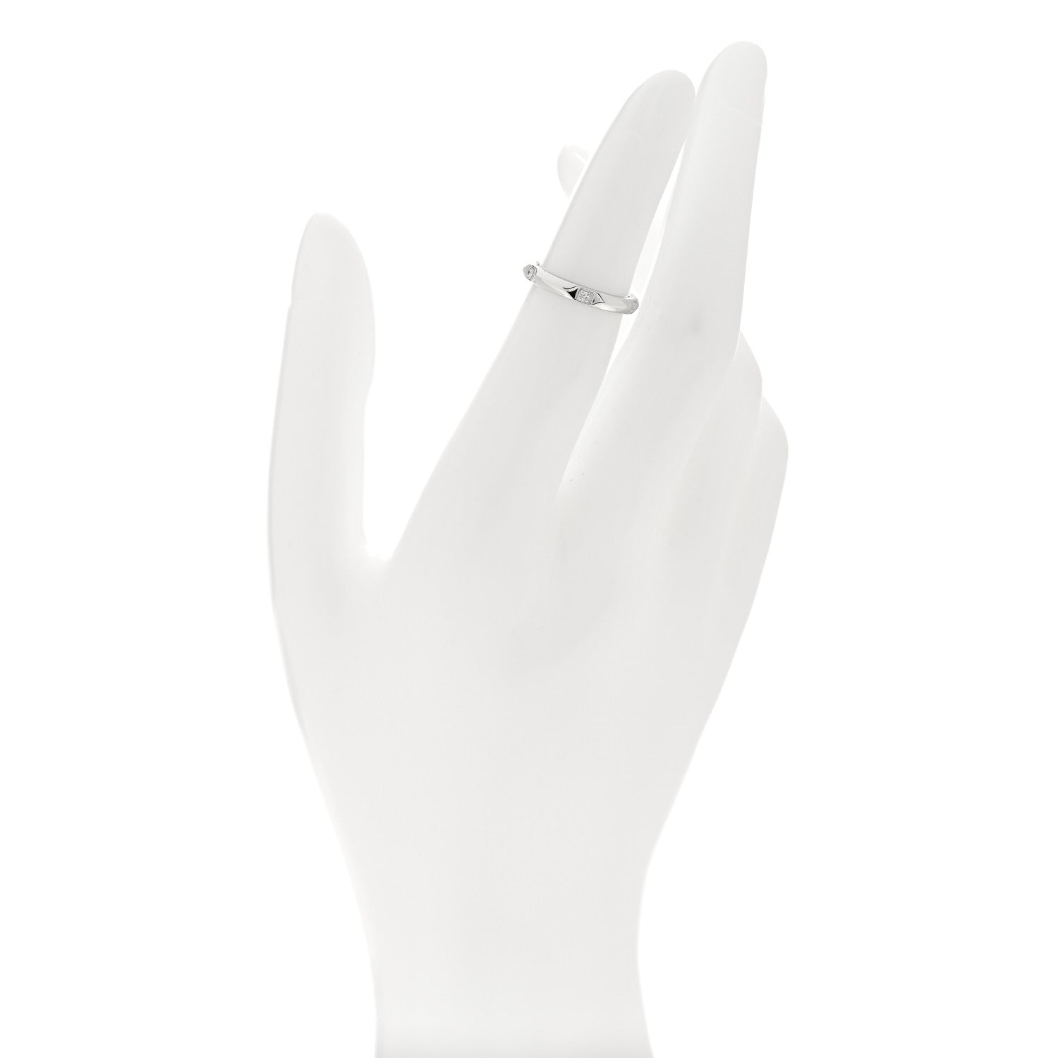 Tiffany Platinum Diamond 2.5mm Tiffany True Band Ring 47 4 2 of 4