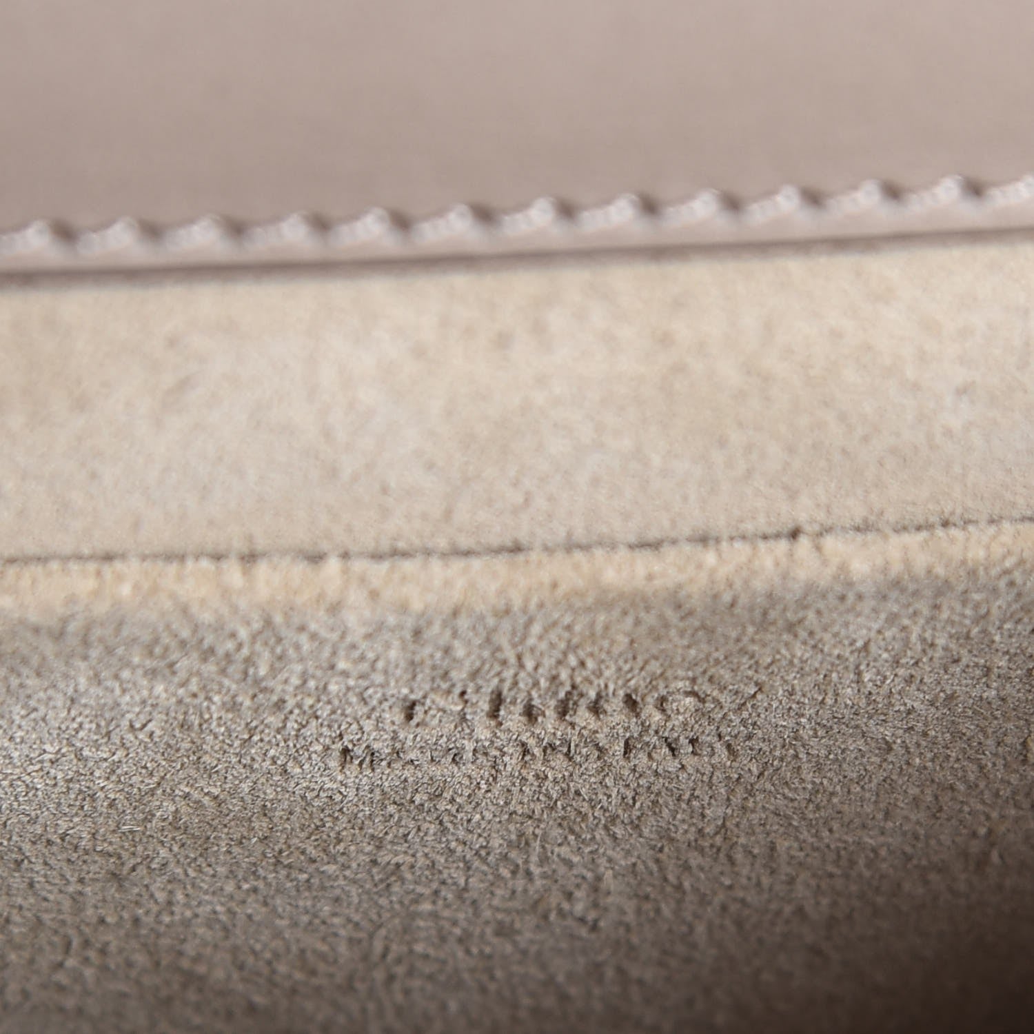 Chloe Calfskin Suede Small Nile Bracelet Bag Motty Grey 6 of 8