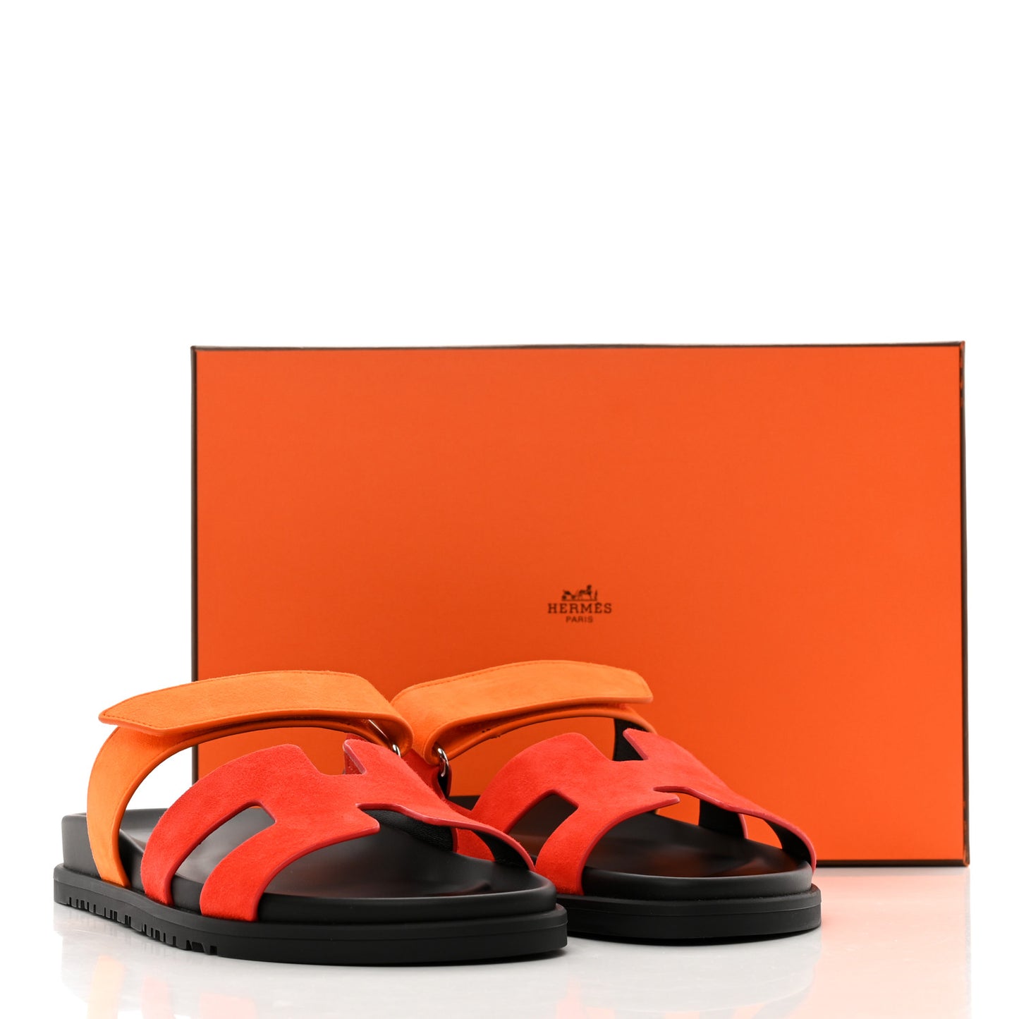 Suede Goatskin Womens Chypre Sandals 38 Rouge Ecarlate