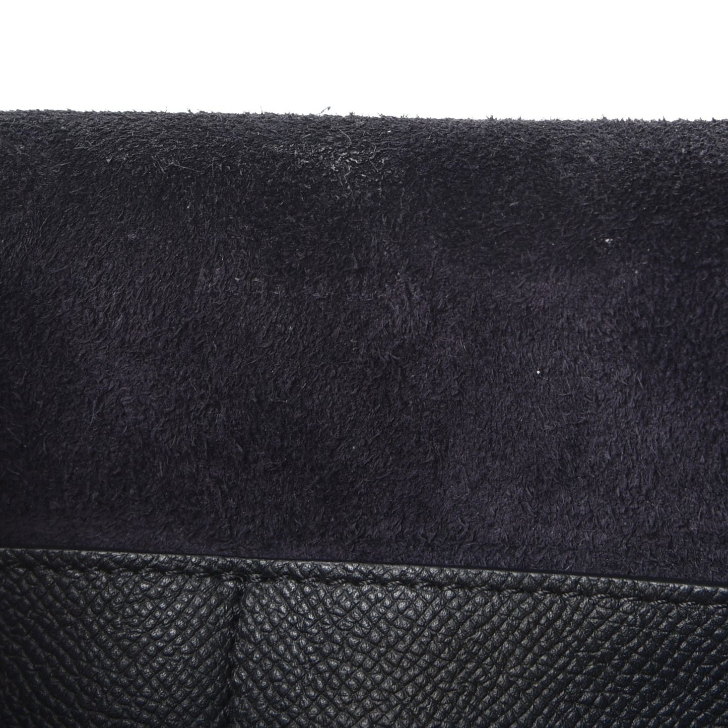 Grained Calfskin Mini Belt Bag Black