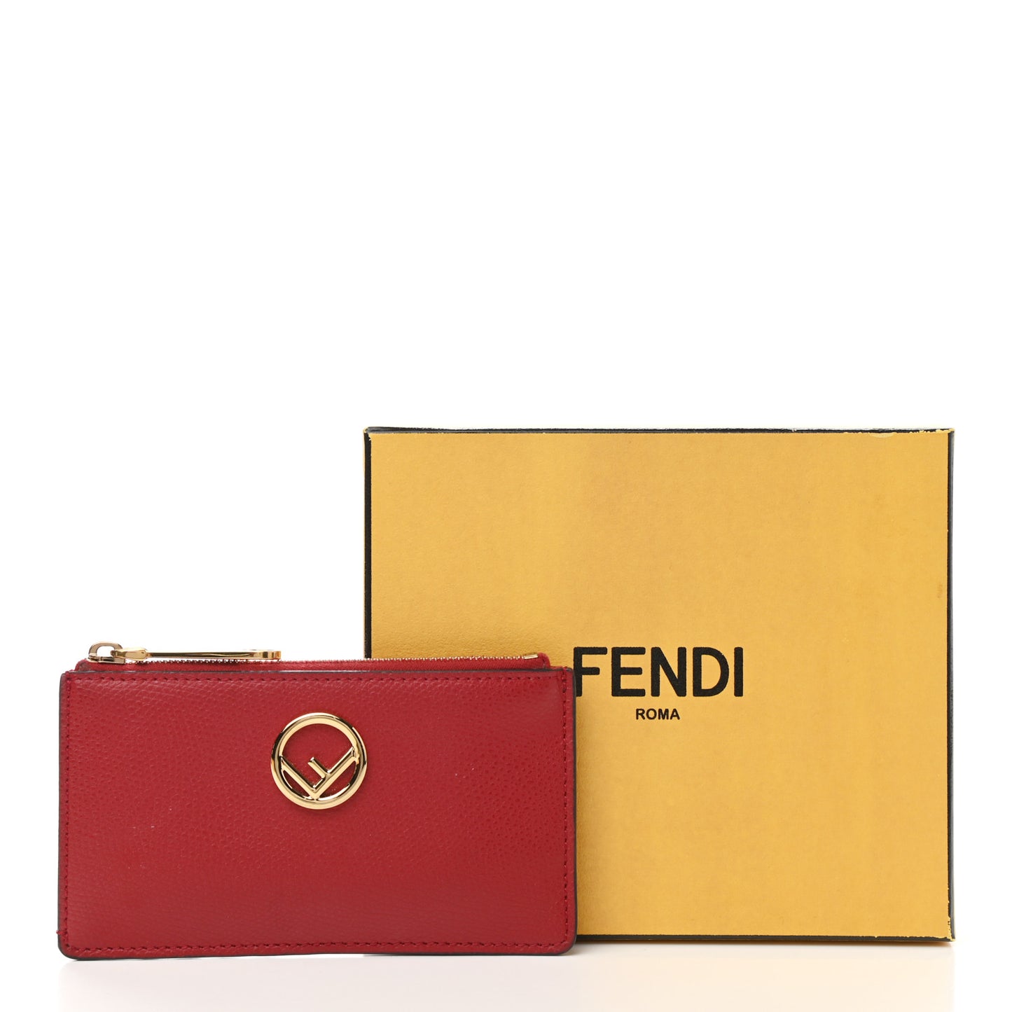 Vitello Cruise F is Fendi Zip Card Holder Fragola