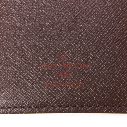 Louis Vuitton Damier Ebene Small Ring Agenda Cover 7 of 8