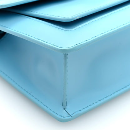 Bulgari x ALEXANDER WANG Calfskin Serpenti Top Handle Belt Bag Baby Blue 8 of 9