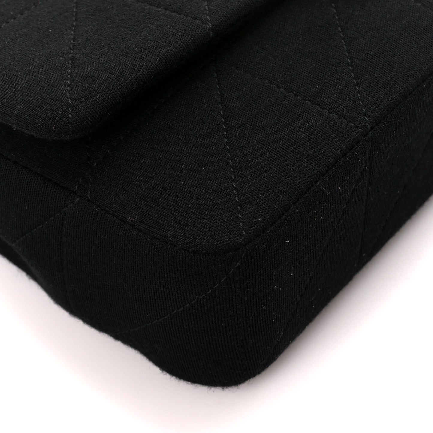 Jersey Wool Patchwork Monogram Medium Jamie Black