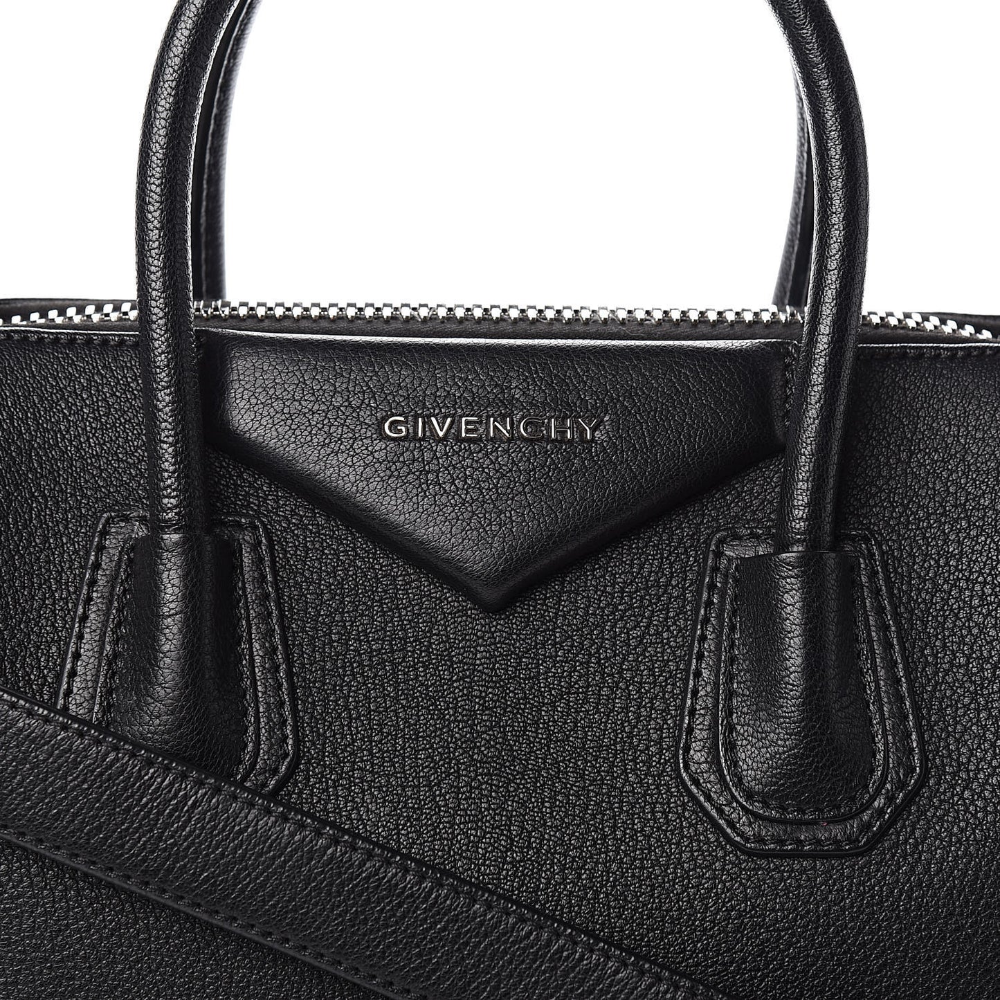 Sugar Goatskin Small Antigona Black