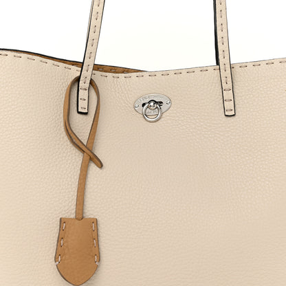 Fendi Cuoio Romano Selleria Bi-Color Carla Shopping Tote Camelia Dark Honey 9 of 11