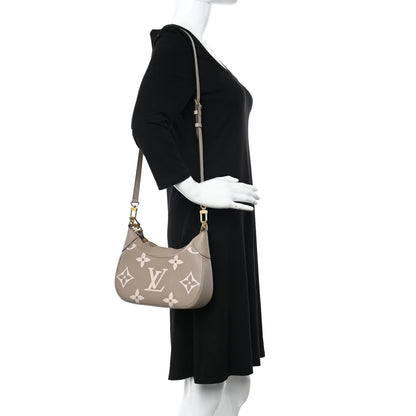 Louis Vuitton Empreinte Monogram Giant Bagatelle NM Tourterelle Creme 2 of 16