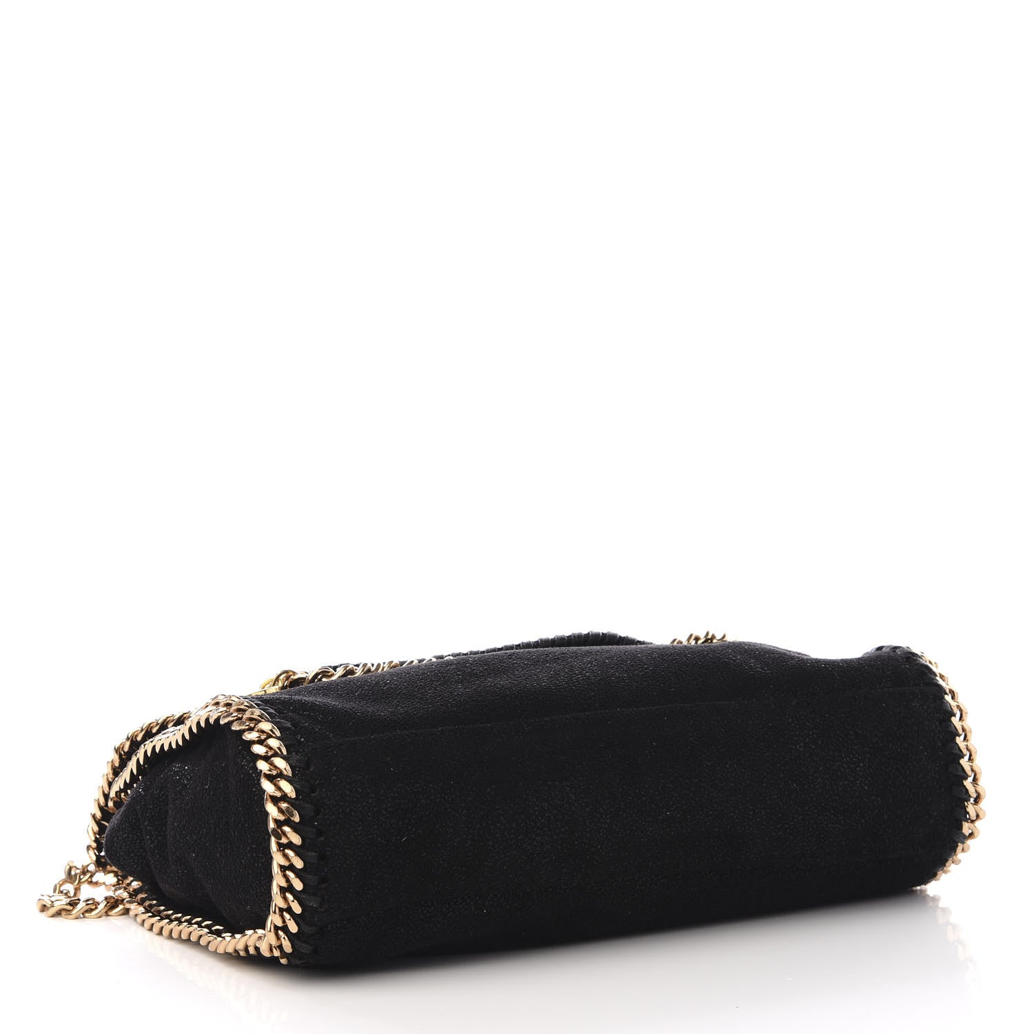 Stella McCartney Shaggy Deer Mini Falabella Shoulder Bag Black 3 of 8