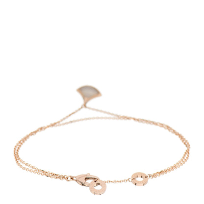 Bulgari 18K Rose Gold Mother of Pearl Divas' Dream Bracelet SM 2 of 4