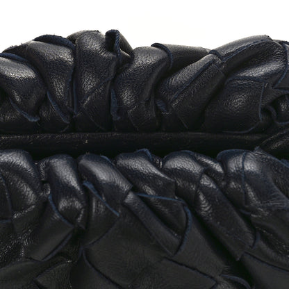 Bottega Veneta Nappa Intrecciato The Mini Pouch Navy 6 of 9