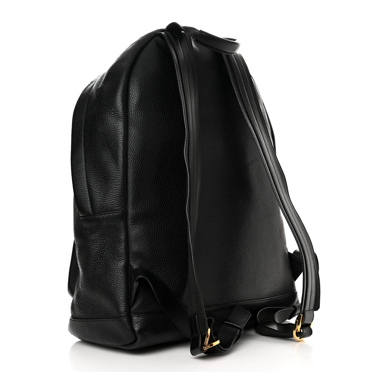 Tom Ford Grained Calfskin Buckley Backpack Black 2 of 12