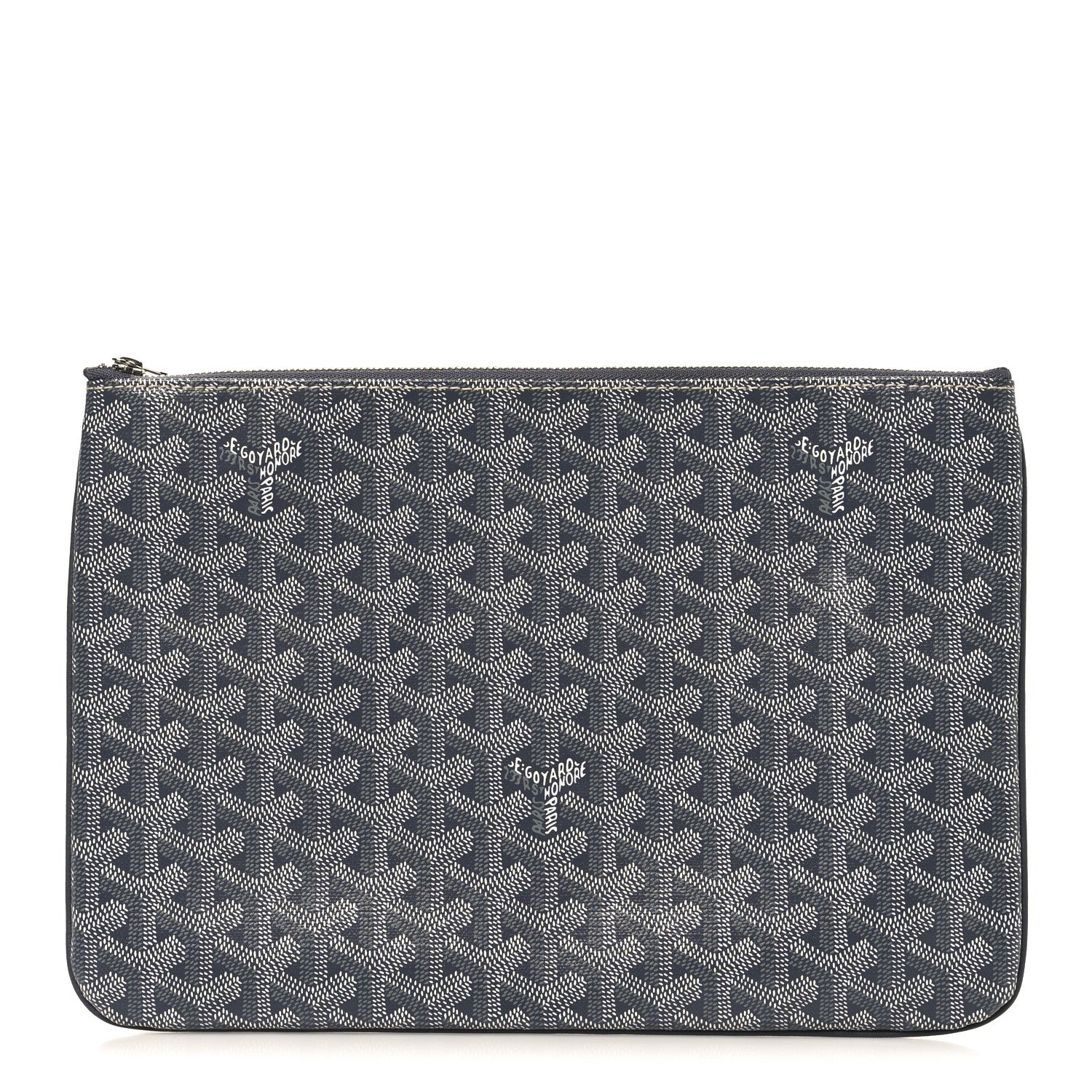 Goyard Goyardine Senat Pochette MM Grey 1 of 8