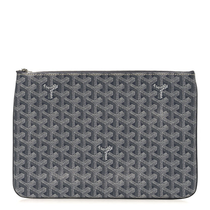 Goyard Goyardine Senat Pochette MM Grey 1 of 8
