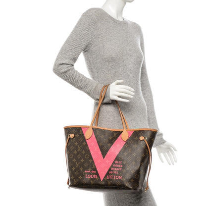 Louis Vuitton Monogram V Neverfull MM Grenade 2 of 8