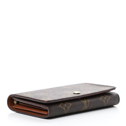 Louis Vuitton Monogram Porte-Monnaie Billets Tresor Wallet 4 of 12