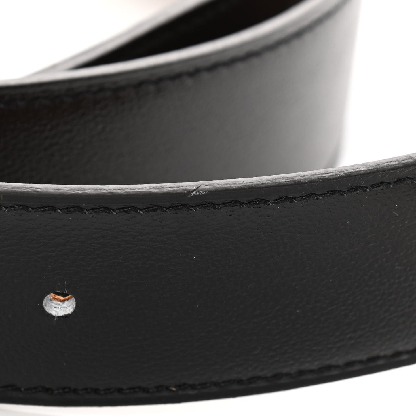 Box Togo 32mm Au Carre H Belt 95 Black Gold