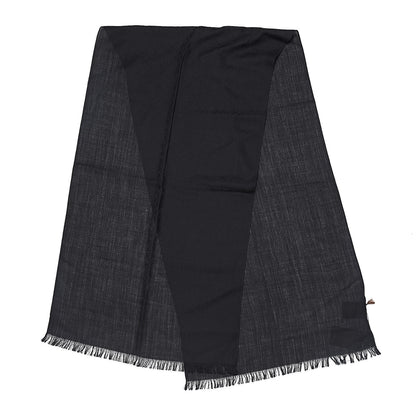 Gucci Wool Silk GG Monogram GGNat Scarf Black 3 of 4