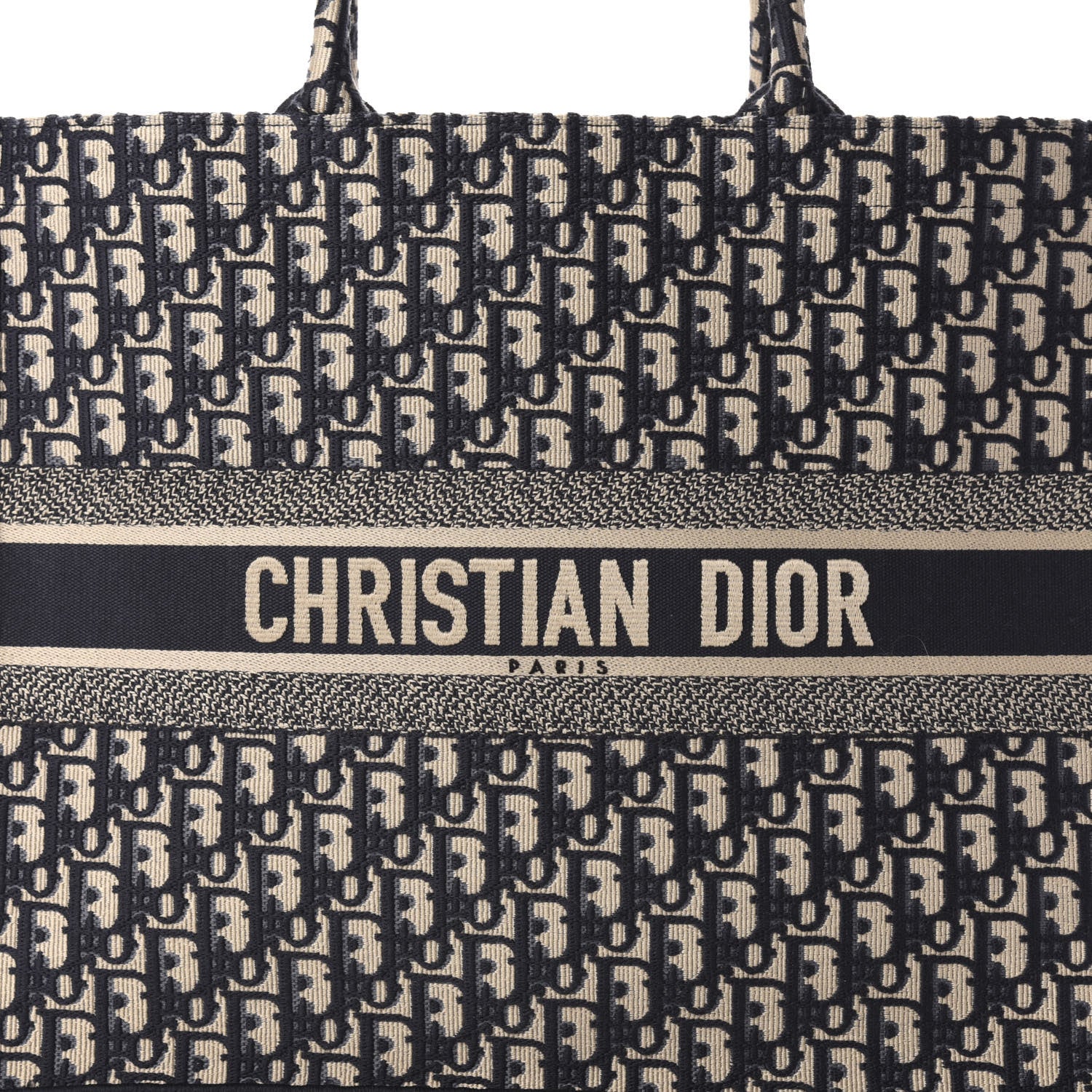 Christian Dior Oblique Book Tote Blue Multicolor 10 of 10