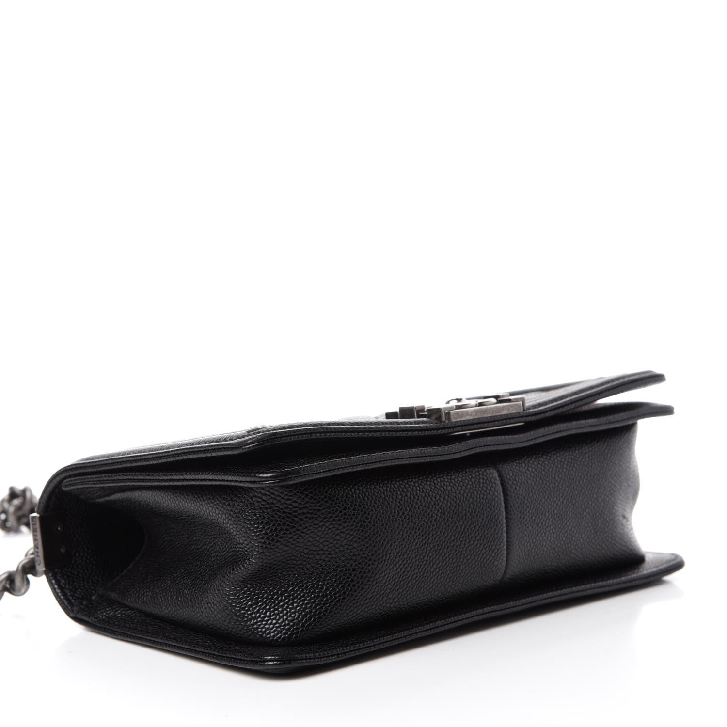 Chanel Caviar Quilted Medium Boy Flap Black 4 of 12