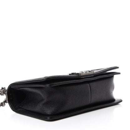Chanel Caviar Quilted Medium Boy Flap Black 4 of 12