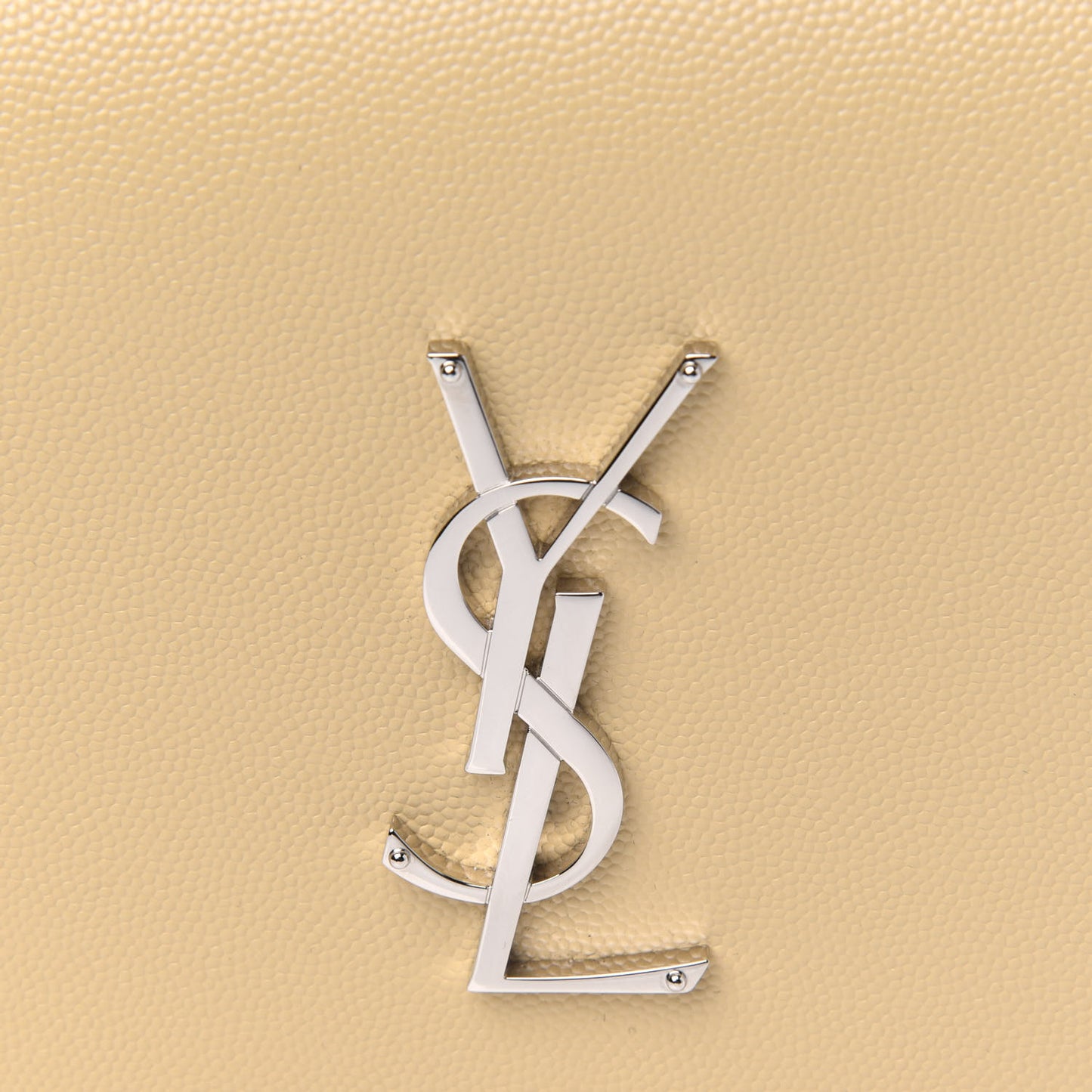 Grain De Poudre Classic Kate Monogram Clutch Nude Powder