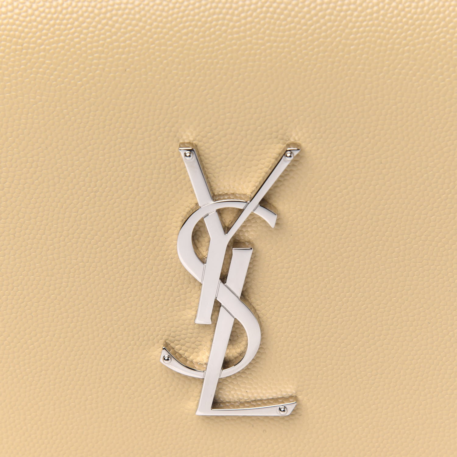 Saint Laurent Grain De Poudre Classic Kate Monogram Clutch Nude Powder 5 of 5